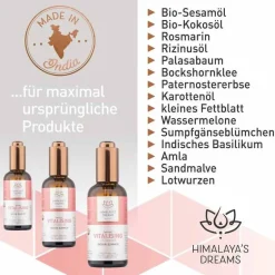 Online Himalayas Dreams Ayurveda Haaröl Vitalising Indian Summer, 100 ml