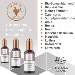 Outlet Ayurveda Haaröl Bhringraj & Amla, 100 ml Haarpflege