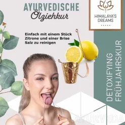 Clearance Himalayas Dreams Ayurveda Kupferbecher Zungenrein, 1 P