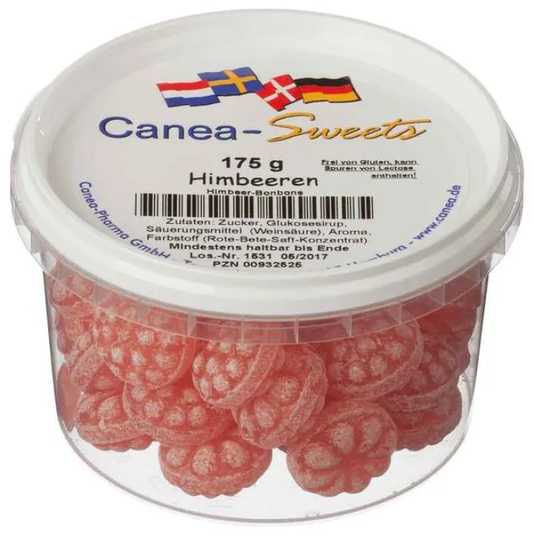 Sale Canea-Sweets Himbeeren Bonbons, 175 g