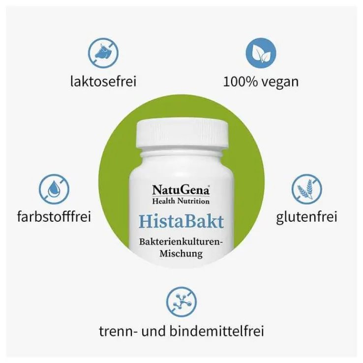 Histabakt Bakterienkulturen-Mischung vegan Kapseln, 90 St
