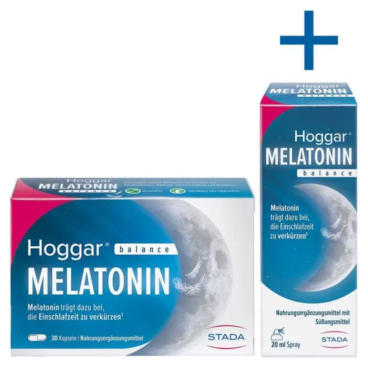 Hoggar Melatonin balance + Gratis 20ml Hoggar Mela, 30 St