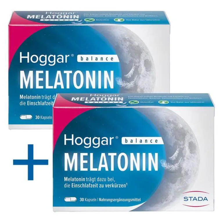 Hot Hoggar Melatonin balance + Gratis 30 St Hoggar Mel, 30 St Melatonin Spray