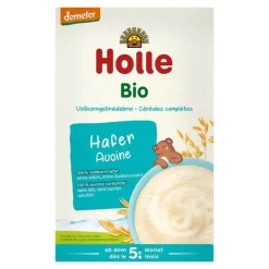Sale Holle Bio-Vollkrongetreidebrei Hafer, 250 g