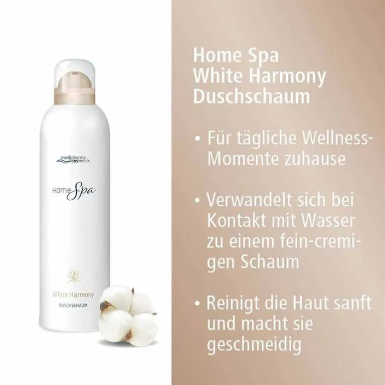 Dr. Theiss Home Spa White Harmony Duschschaum, 200 ml