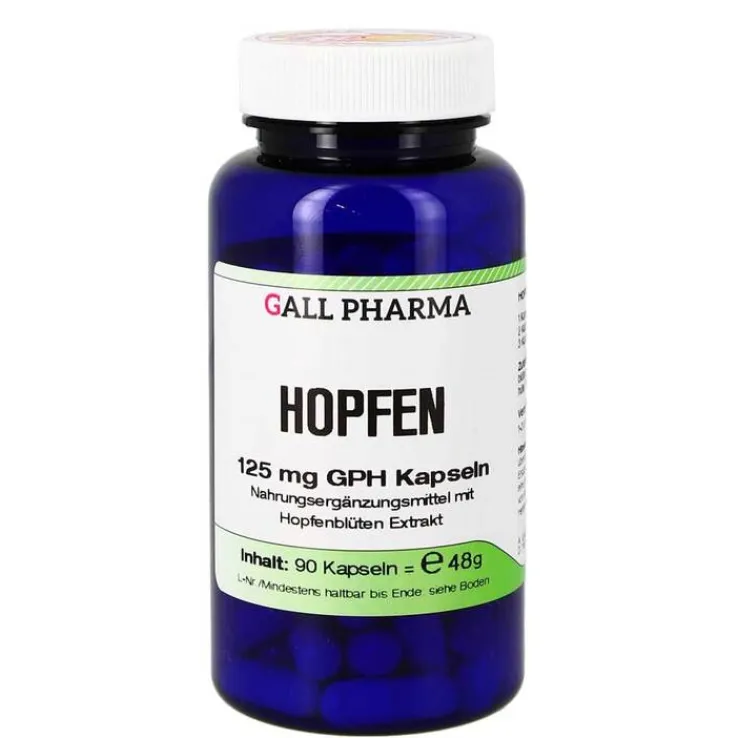 Hopfen 125 mg GPH Kapseln, 90 St