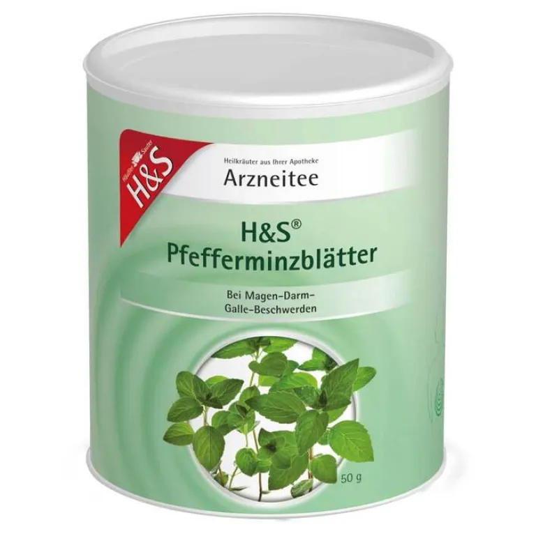 Clearance H&S Tee H&S Pfefferminzblätter loser Tee, 50 g