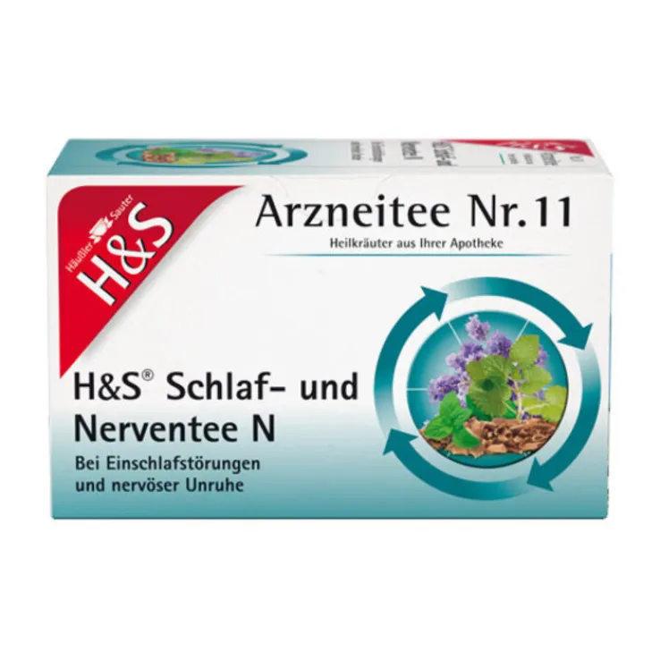 H&S® Schlaf- und Nerventee N Filterbeutel, 20X2.0 g