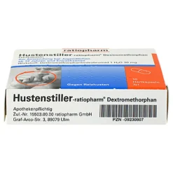 Hustenstiller Dextromethorphan Kapseln, 10 St Hustenstiller