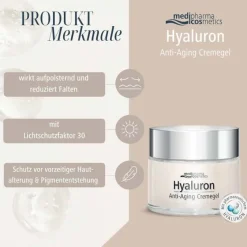 Best Medipharma Cosmetics Hyaluron Anti-Aging Cremegel, 50 ml