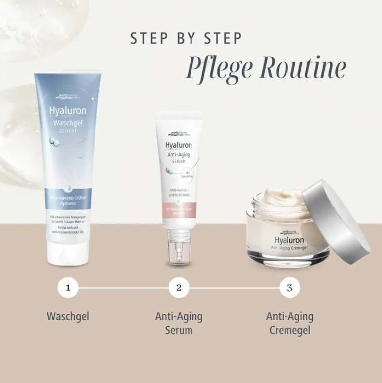 Best Medipharma Cosmetics Hyaluron Anti-Aging Cremegel, 50 ml