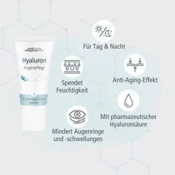 Outlet Medipharma Cosmetics Hyaluron Augenpflege Creme, 15 ml