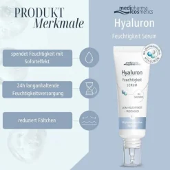 Clearance Medipharma Cosmetics Hyaluron Feuchtigkeit Serum, 30 ml
