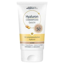 Hyaluron Sonnenpflege Gesicht LSF 50+ getönt, 50 ml