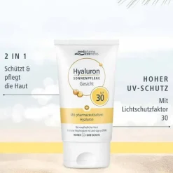 Online Medipharma Cosmetics Hyaluron Sonnenpflege Gesicht LSF 30, 50 ml