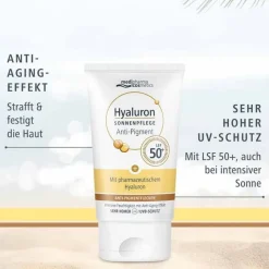 Clearance Hyaluron Sonnenpflege Gesicht Anti-Pigment & Anti-Age LSF50, 50 ml Lsf 50+|Gesicht