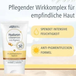 Clearance Hyaluron Sonnenpflege Gesicht Anti-Pigment & Anti-Age LSF50, 50 ml Lsf 50+|Gesicht