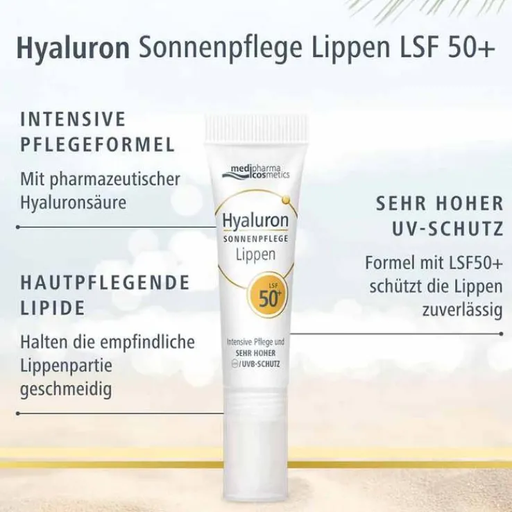 Hyaluron Sonnenpflege Lippen LSF 50+ , 7 ml