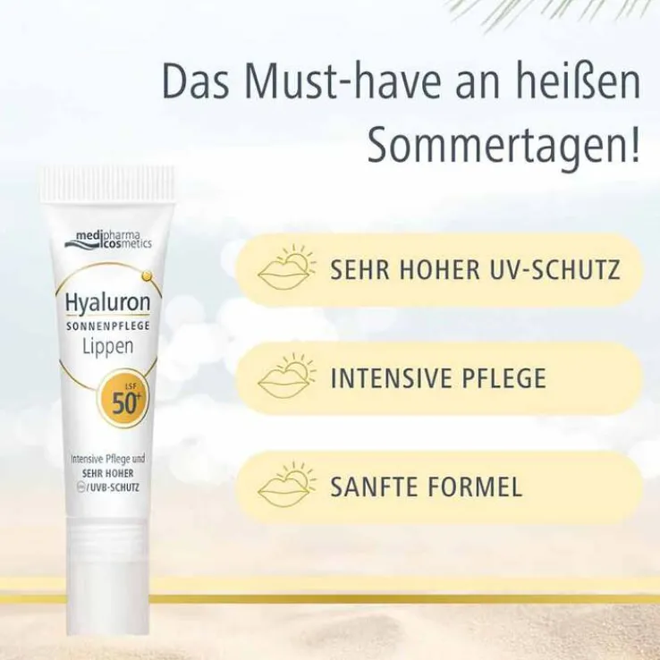 Hyaluron Sonnenpflege Lippen LSF 50+ , 7 ml