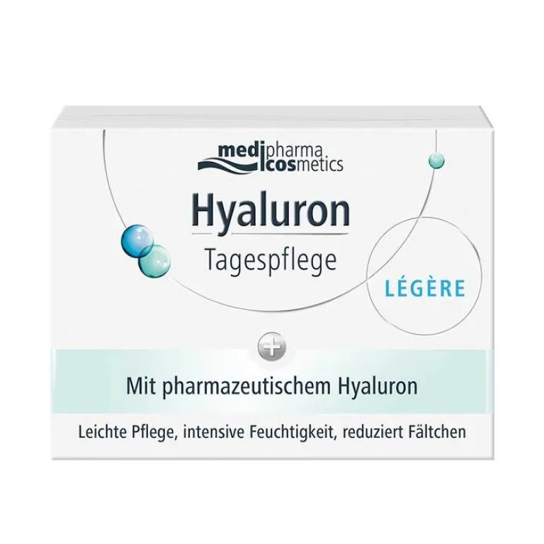 Sale Medipharma Cosmetics Hyaluron Tagespflege legere Creme im Tiegel, 50 ml
