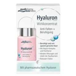 Medipharma Cosmetics Hyaluron Wirkkonzentrat Anti-Falten + Beruhigung, 13 ml