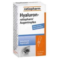 Best Ratiopharm Hyaluron-® Augentropfen, 2X10 ml