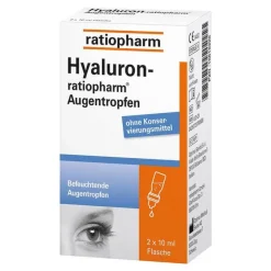 Best Ratiopharm Hyaluron-® Augentropfen, 2X10 ml