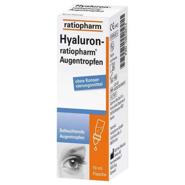 Best Hyaluron-® Augentropfen, 10 ml Augentropfen Trockene Augen
