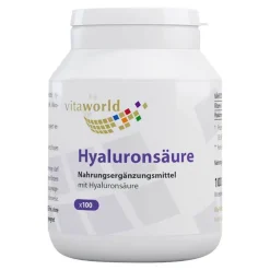 Vitaworld Hyaluronsäure 100 mg Kapseln, 100 St