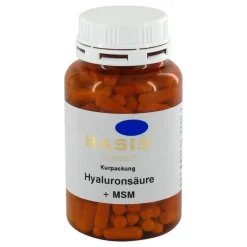 Clearance Hyaluronsäure + MSM Kapseln, 200 St Hyaluronsäure