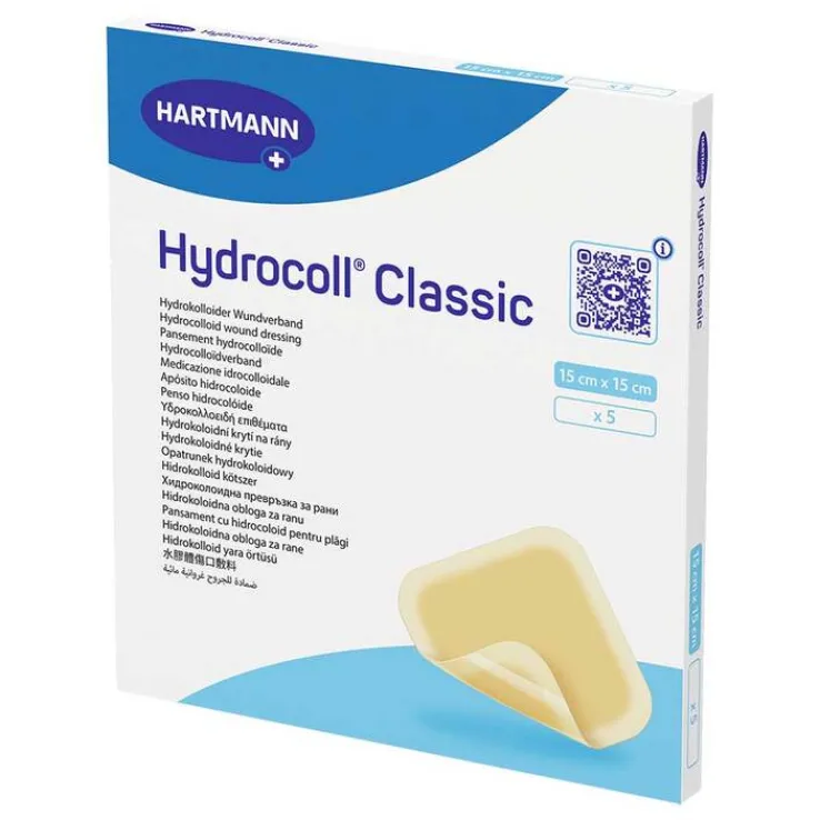 Hydrocoll Wundverband 15x15 cm, 5 St