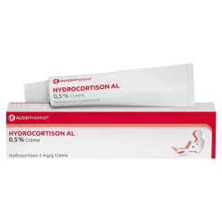 Sale HYDROCORTISON AL 0,5% Creme, 15 g Cortisonsalbe|Arzneimittel Gegen Ekzeme & Entzündungen