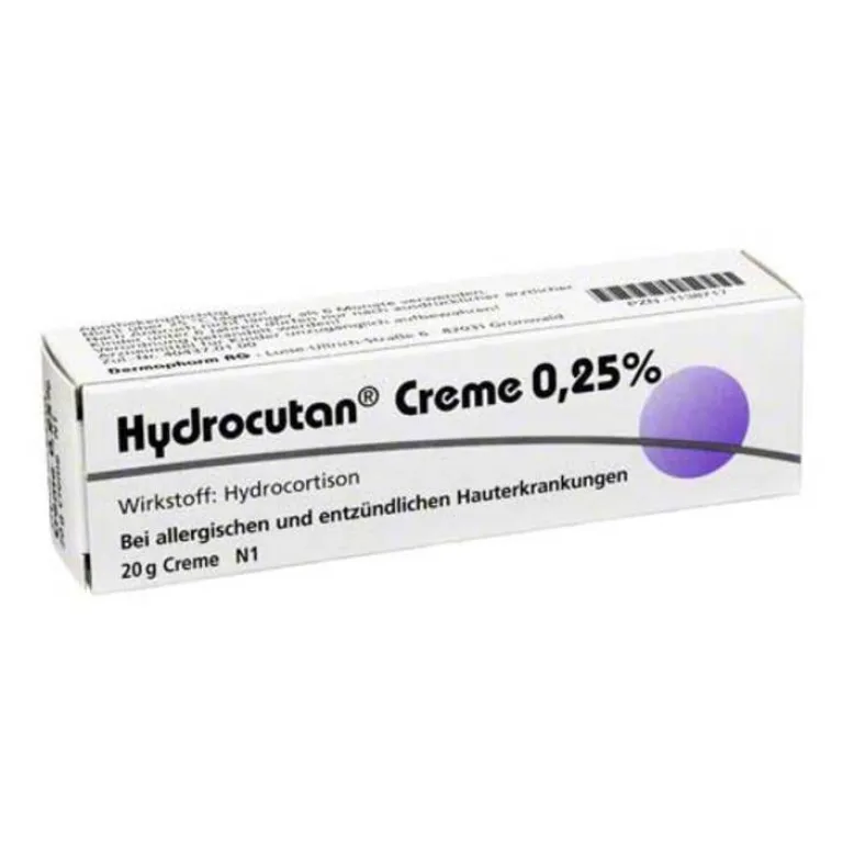 Outlet Hydrocutan Creme 0,25%, 20 g