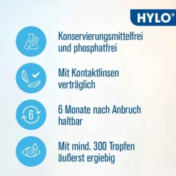 Online HYLO COMOD Augentropfen , 2x 2x10 ml Augentropfen Trockene Augen