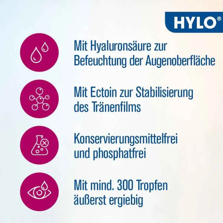 HYLO DUAL INTENSE® Augentropfen , 10 ml