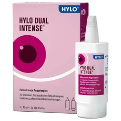 Discount HYLO DUAL INTENSE® Augentropfen , 2X10 ml Augentropfen Trockene Augen