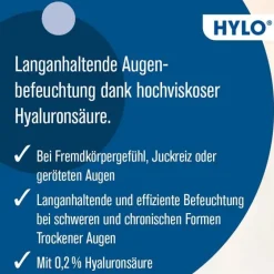 Discount HYLO GEL Augentropfen, 10 ml Augentropfen Trockene Augen