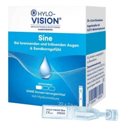 Outlet Hylo-Vision ® Sine Einzeldosispipetten, 20X0.4 ml