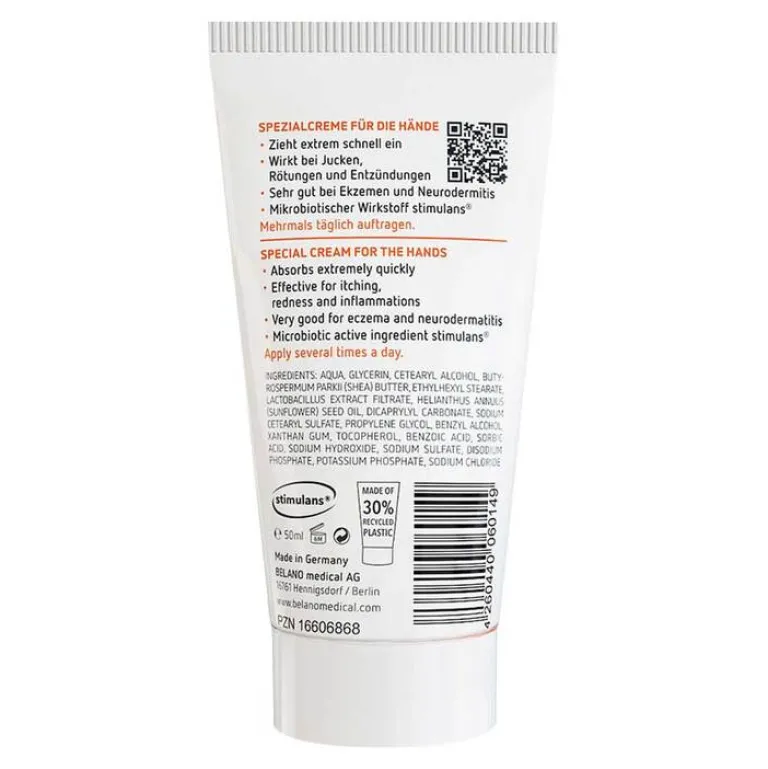 Best med mikrobiotische Handcreme, 50 ml Handcreme