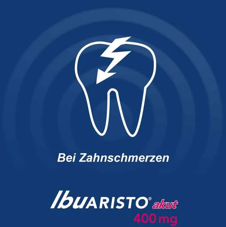 Ibu akut 400 mg Filmtabletten, 10 St Zahnschmerztabletten|Regelschmerzen Tabletten