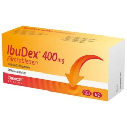 Sale 400 mg Filmtabletten, 50 St Migräne Tabletten|Kopfschmerztabletten