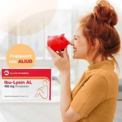 New Ibu-Lysin AL 400 mg Filmtabletten, 50 St Zahnschmerztabletten|Regelschmerzen Tabletten