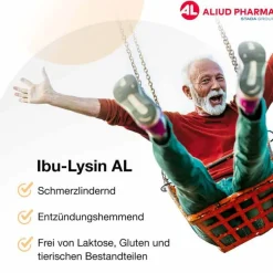 Hot Ibu-Lysin AL 400 mg Filmtabletten, 10 St Zahnschmerztabletten|Regelschmerzen Tabletten
