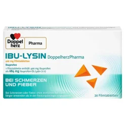 Online IBU-LYSIN 400 mg Filmtabletten , 20 St Zahnschmerztabletten|Regelschmerzen Tabletten