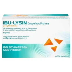 Discount IBU-LYSIN 400 mg Filmtabletten, 50 St Zahnschmerztabletten|Regelschmerzen Tabletten