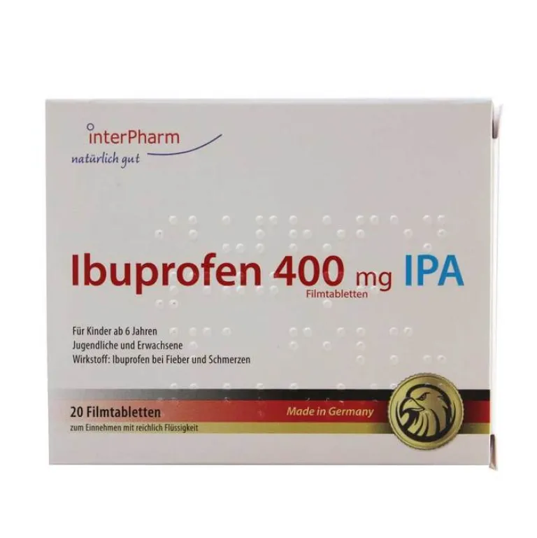 Sale Interpharm Ibuprofen 400 mg Ipa Filmtabletten, 20 St