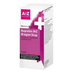 New AbZ Ibuprofen 20 mg/ml Sirup, 100 ml