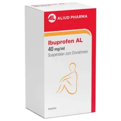 Clearance Aliud Pharma Ibuprofen AL 40 mg / ml Suspension zum Einnehmen, 100 ml
