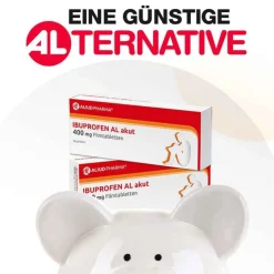 Sale IBUPROFEN AL akut 400 mg Filmtabletten, 20 St Kinder Zahnschmerztabletten|Regelschmerzen Tabletten