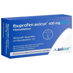 axicur Ibuprofen ® 400 mg akut Filmtabletten, 10 St